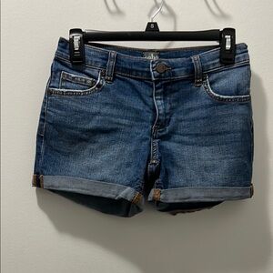 Blue Denim Shorts